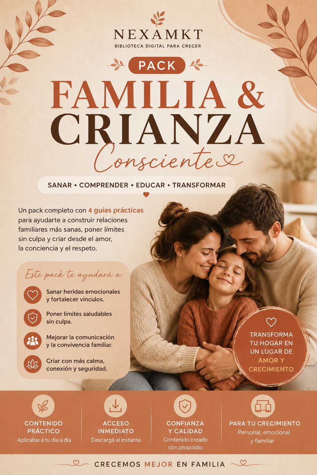 👨‍👩‍👧 Pack Familia & Crianza Consciente